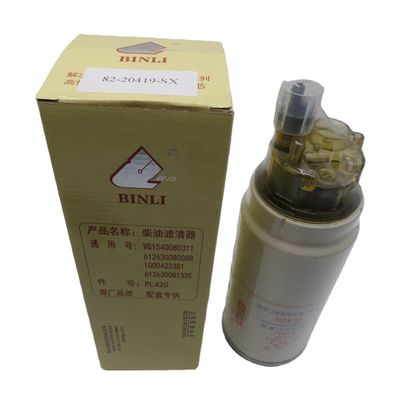 Fuel Oil Filter Yutong Bus Parts VG1540080311 / 82-20419-SX